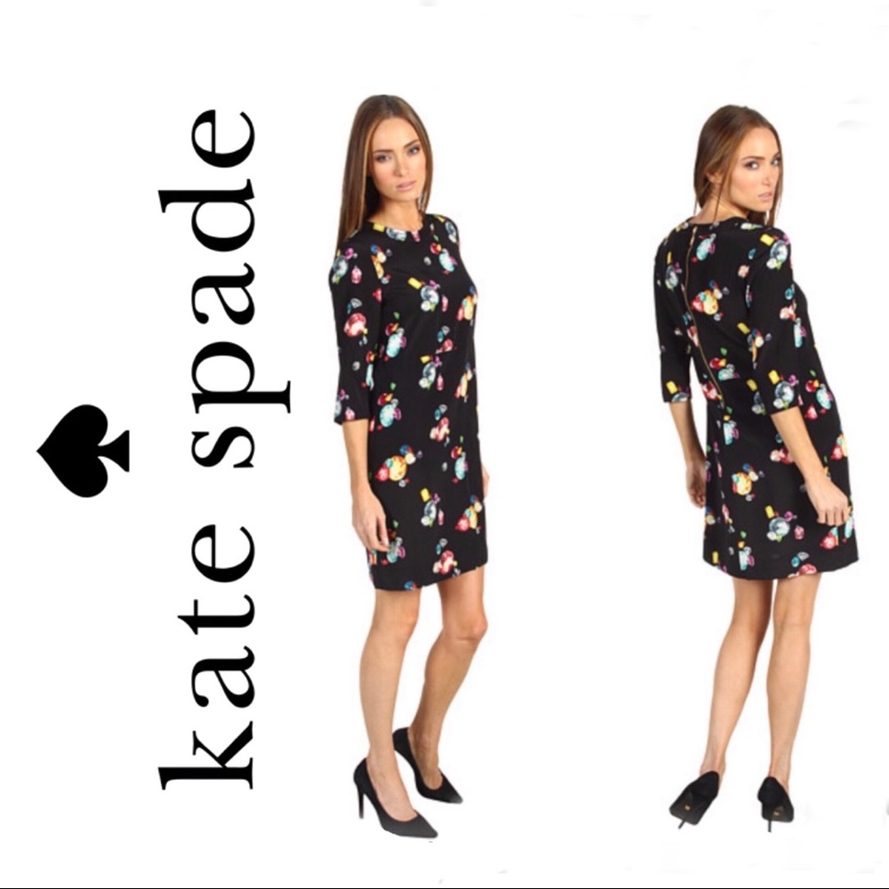 COPY - ♠️Kate Spade “Amber” Silk Sheath Dress